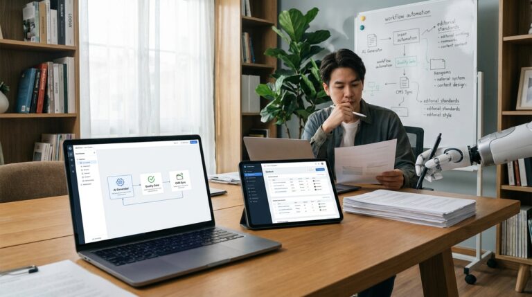 AI autoblogging workflow with quality gates: DIY stack vs WordPress plugin